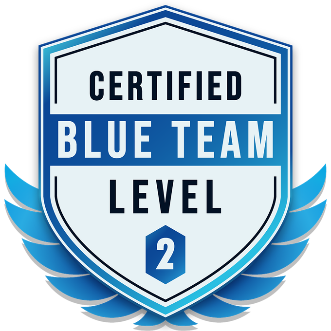 Blue Team Level 2 – Security Blue Team